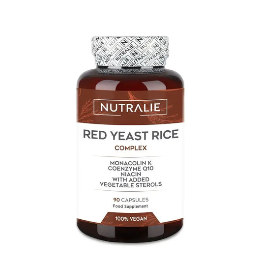 Nutralie Rote Reishefe mit 2,9Mg Monacolin + Q10 , 90 Kapseln