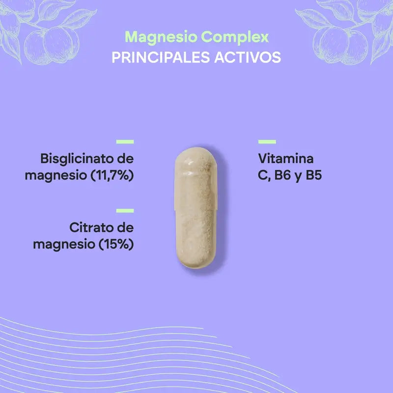 Nutralie Magnesium-Komplex mit Bisglycinat und Citrat, 120 Kapseln