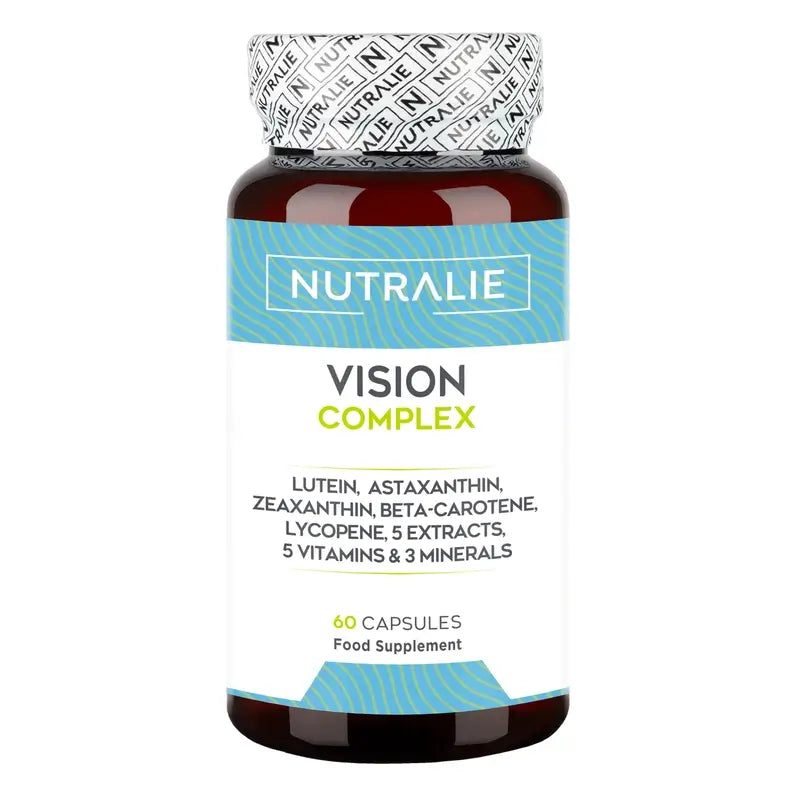 Nutralie Vision Complex Lutein + Astaxanthin + Zeaxanthin, 60 Kapseln