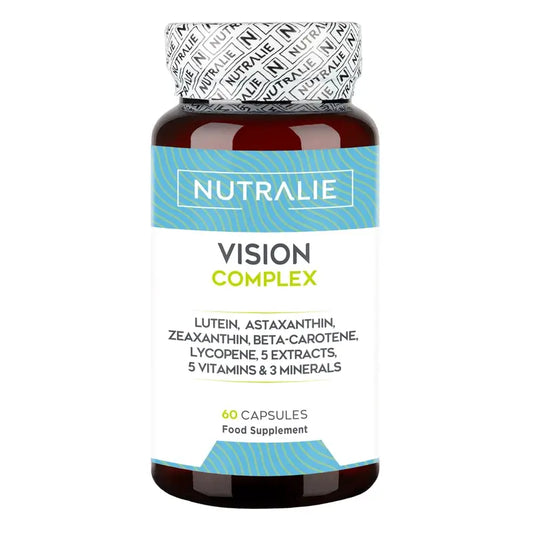 Nutralie Vision Complex Lutein + Astaxanthin + Zeaxanthin, 60 Kapseln