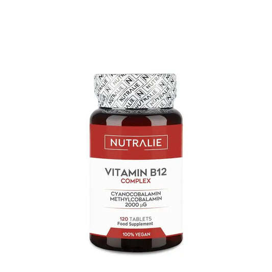 Nutralie Vitamin B12 Complex 2000 Mcg Müdigkeit , 120 Tabletten
