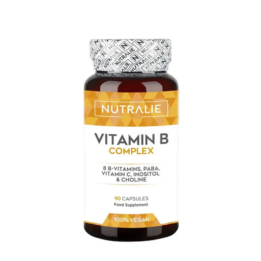 Nutralie Vitamin B-Komplex + Vitamin C + Cholin + Inositol + Paba, 90 Kapseln