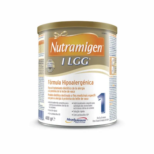 Nutramigen 1 Pro Formula Hypoallergene Kuhmilch, 0-6 Monate, 6 X 400 Gramm