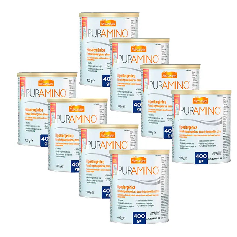 Nutramigen Pack Puramino Powder, 8 x 400 g