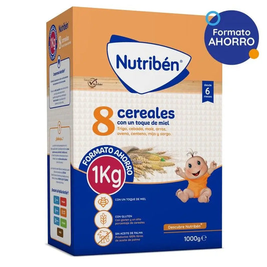 Nutriben 8 Müsli mit einem Hauch von Honig, 1000g