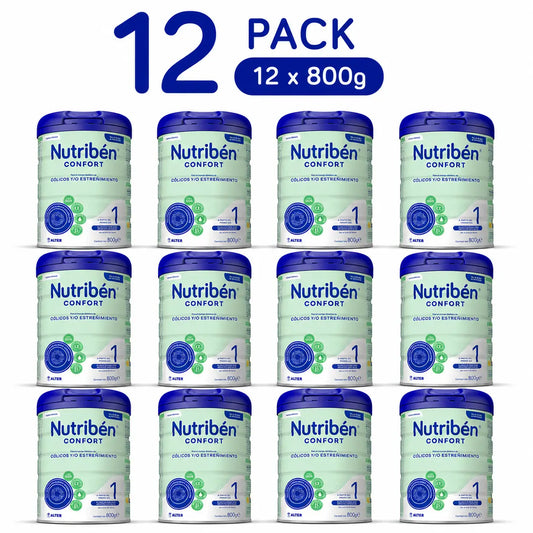 Nutribén Confort 1 Milchstarter, 12 x 800 Gramm