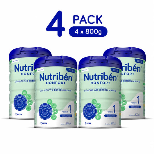Nutribén Confort 1 Milchstarter, 4 x 800 Gramm