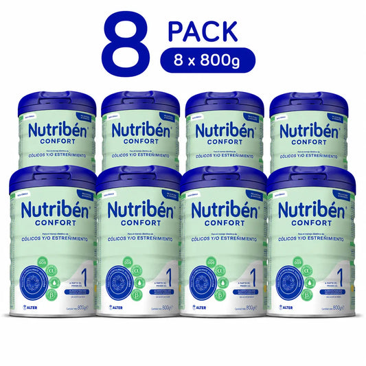 Nutribén Confort 1 Milchstarter, 8 x 800 Gramm