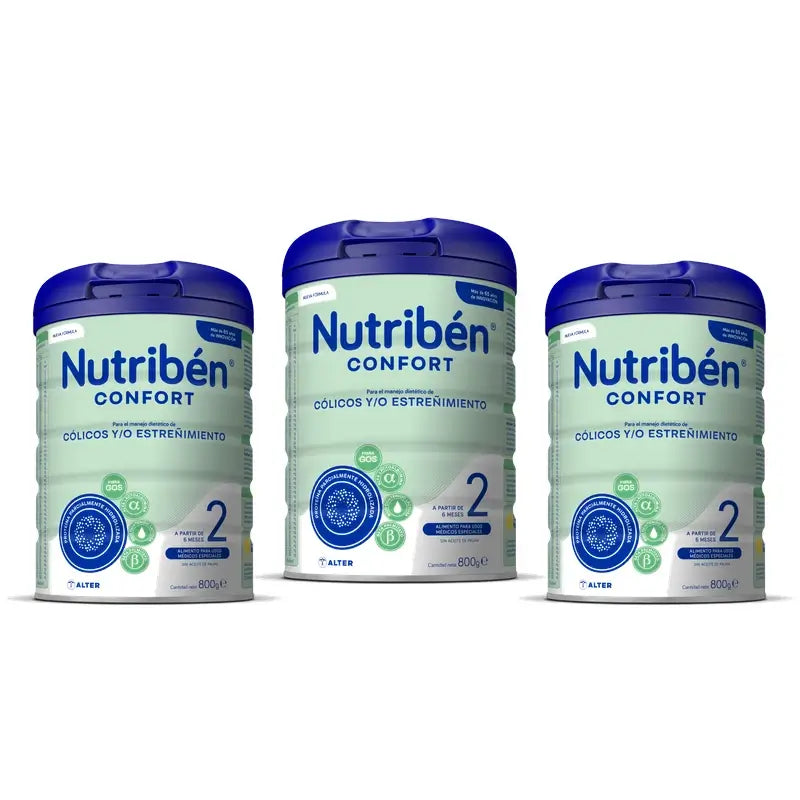 Nutribén Confort 2 Milchfortsetzung, 3 x 800g