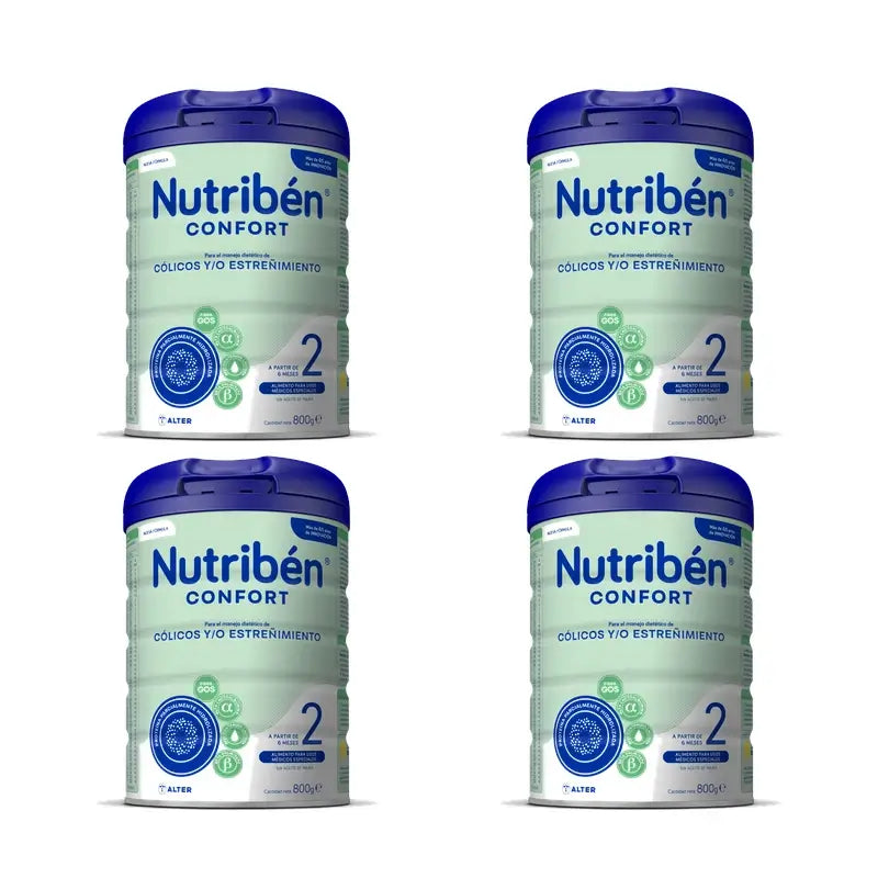 Nutribén Comfort 2 Milchfortsetzung, 4 x 800g