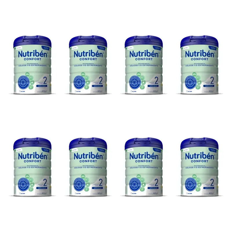 Nutribén Confort 2 Milchfortsetzung, 8 x 800 g