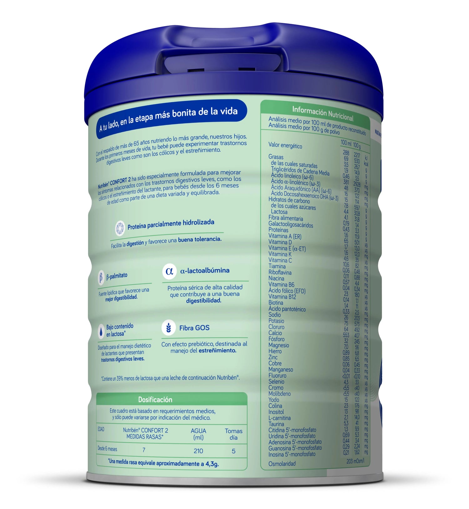 Nutribén Confort 2 Milchfortsetzung, 800 g