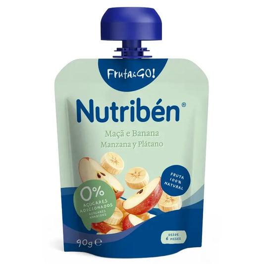 Nutriben Fruit&Go Apfel-Banane 90 g
