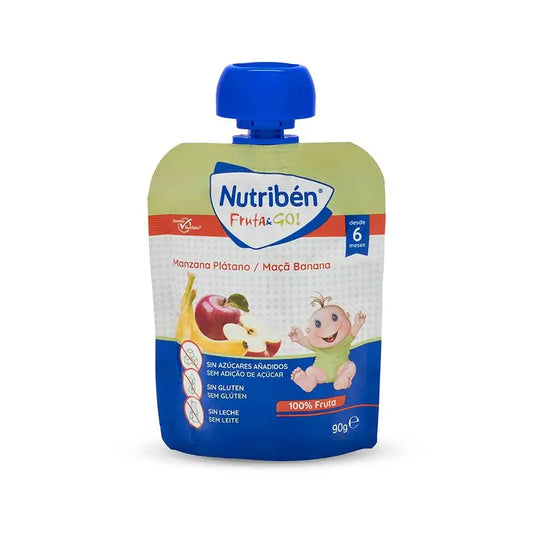 Nutriben Fruit&Go Apple Banana 90 g