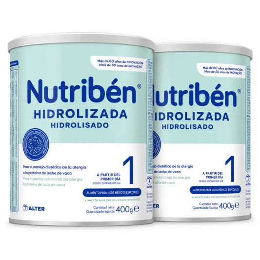 Nutribén Hydrolysierte 1 Milch Starter, 2 X 400 g