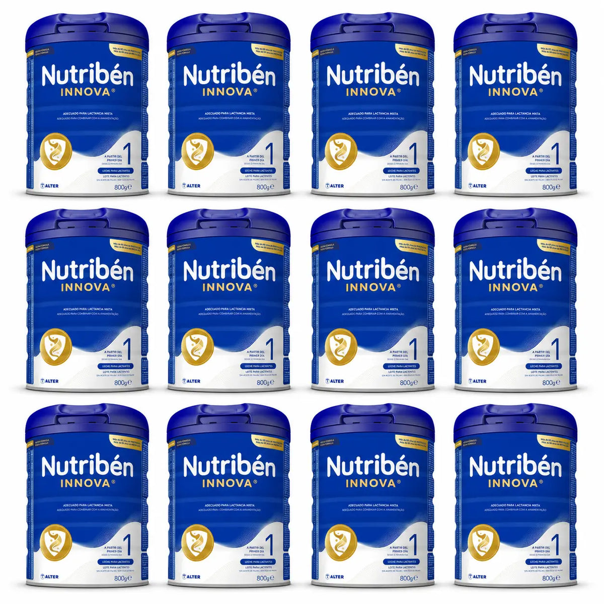 Nutribén Innova 1 Top Protein Starter Milch, 12 X 800 g