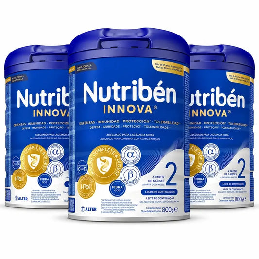 Nutribén Innova 2 Milch Fortsetzung, 3 X 800 g
