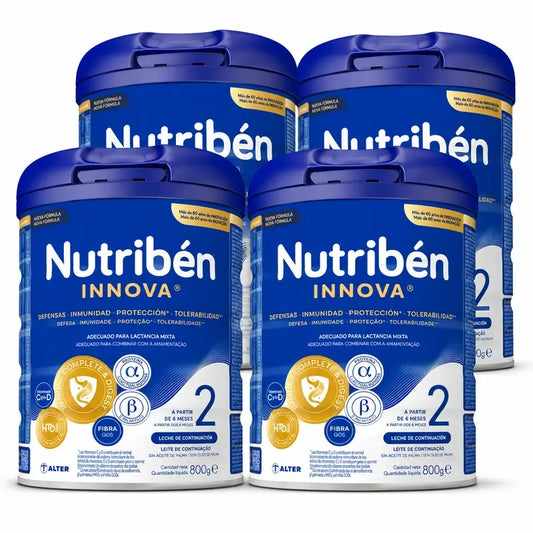 Nutribén Innova 2 Milch Fortsetzung, 4 X 800 g