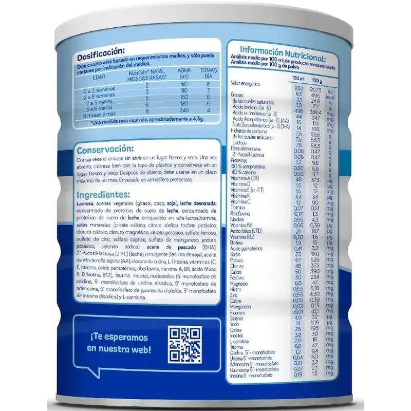 Nutribén Natal Pro-Alpha-Milch Starter, 800 g