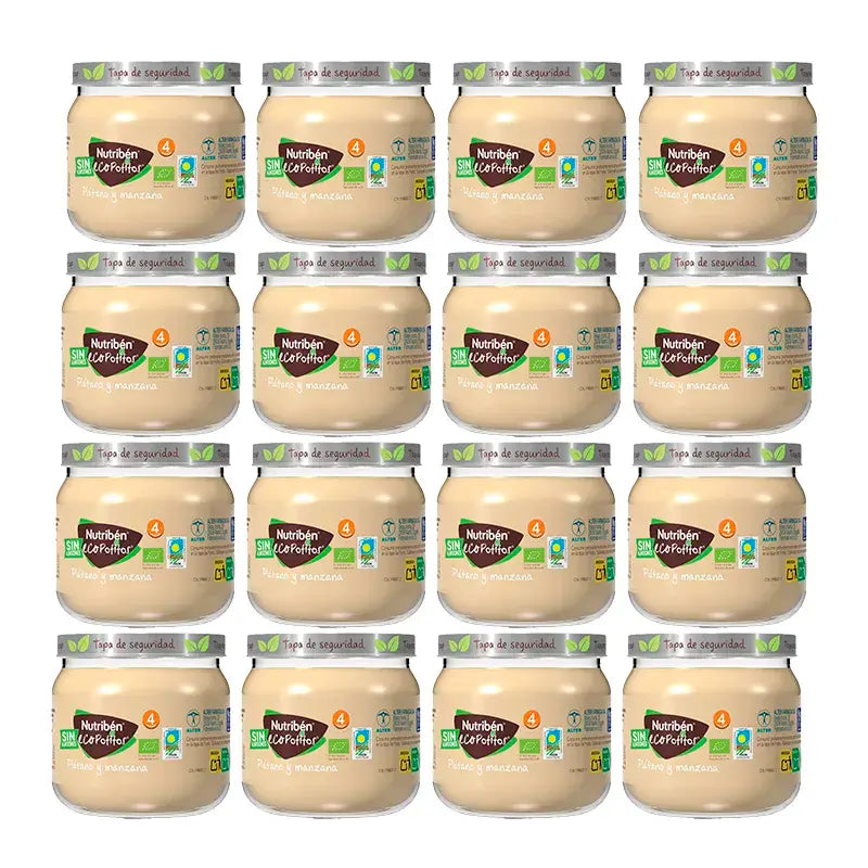 Nutriben Banane & Apfel Babynahrung , 12 x 120 g