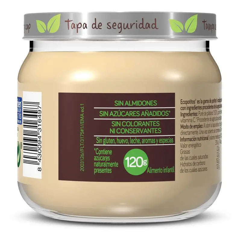 Nutriben Babynahrung Banane und Apfel, 120 g