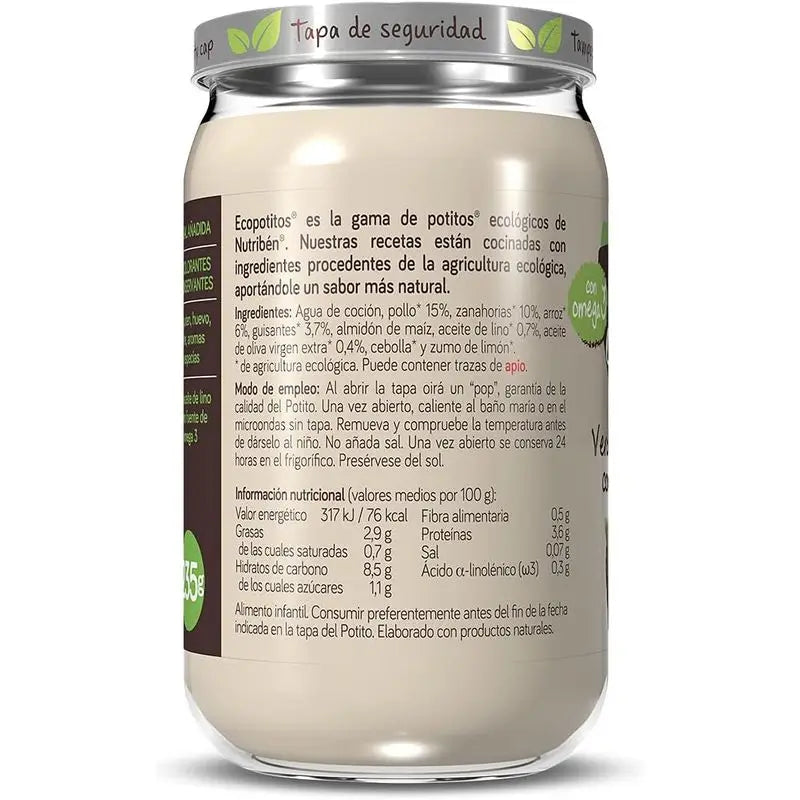 Nutriben Potito Eco Huhn vom Bauernhof mit Gemüse 235 g