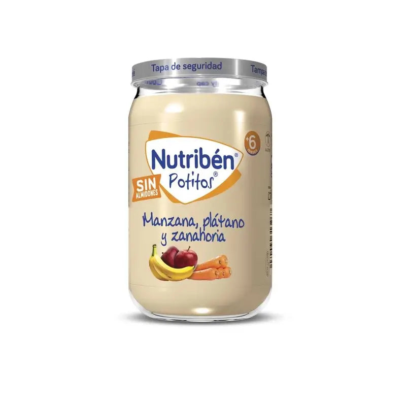 Nutriben Potito Apfel Banane & Karotte , 235 Gramm