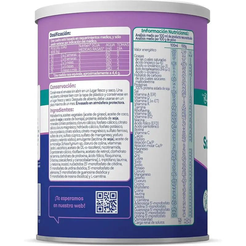 Nutribén Soja-Hydrolysat-Milch 400g