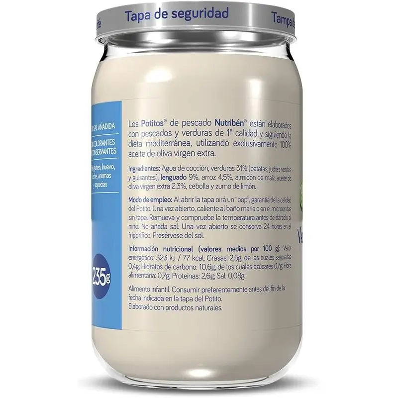 Nutriben Potito-Gemüse mit Seezunge 235g