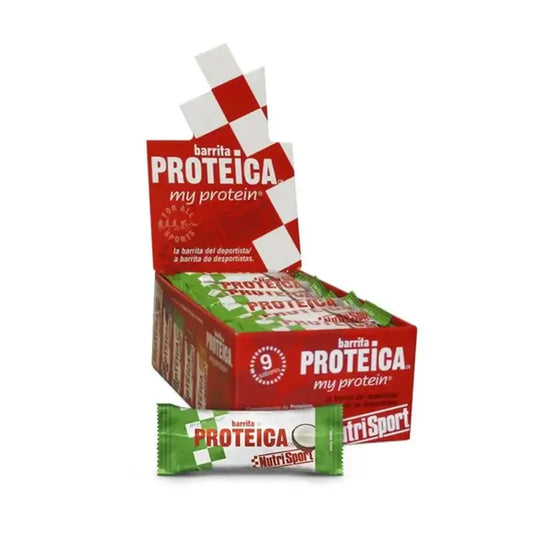 Nutrisport Kokosnuss-Protein-Box, 24 Riegel