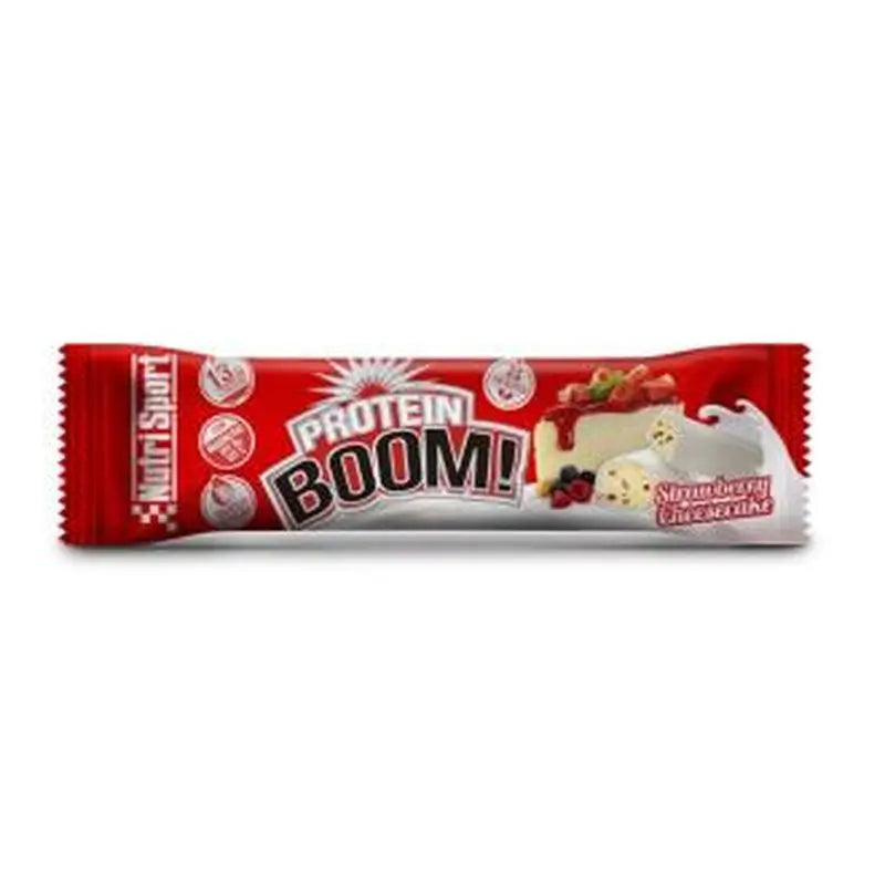 Nutrisport Protein Boom Strawberry-Cheescake Bars 24Ud.