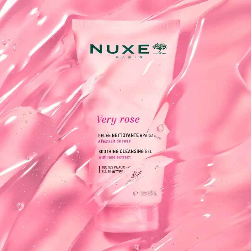 Nuxe Beruhigendes Reinigungsgel Sehr Rose , 150 ml