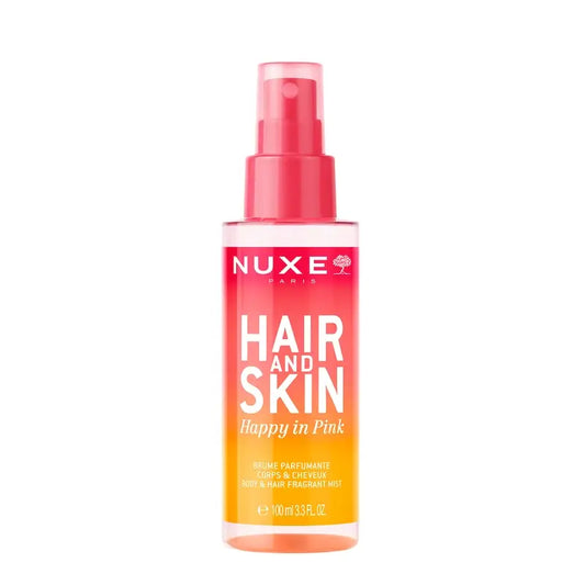 Nuxe Hair & Skin Happy In Pink Parfümierter Körper- und Haarspray, 100 ml