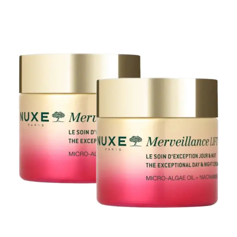 Nuxe Merveillance Lift – Außergewöhnliche Tages- und Nachtpflege, 2er-Pack à 75 ml