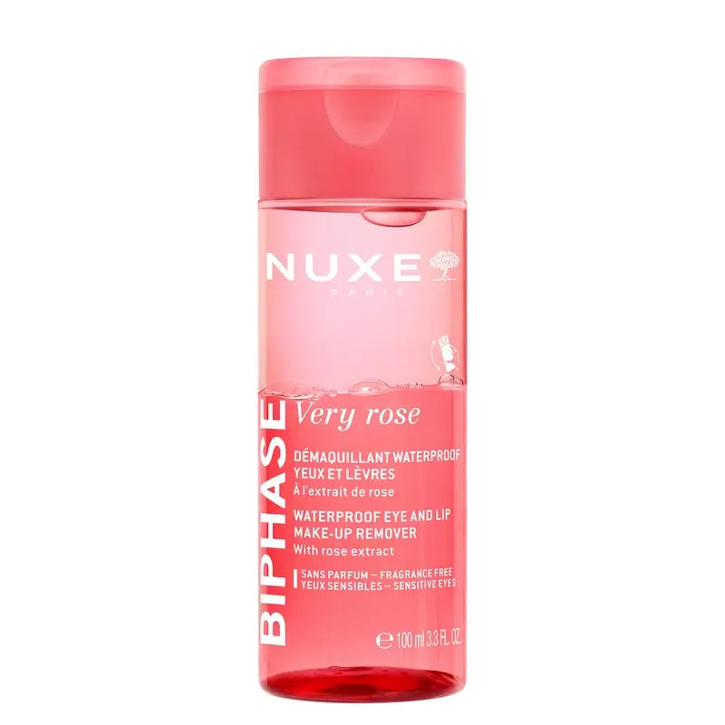 Nuxe Merveillance Lift Very Rose Waterproof Eye & Lip Make-up Remover , 100 ml