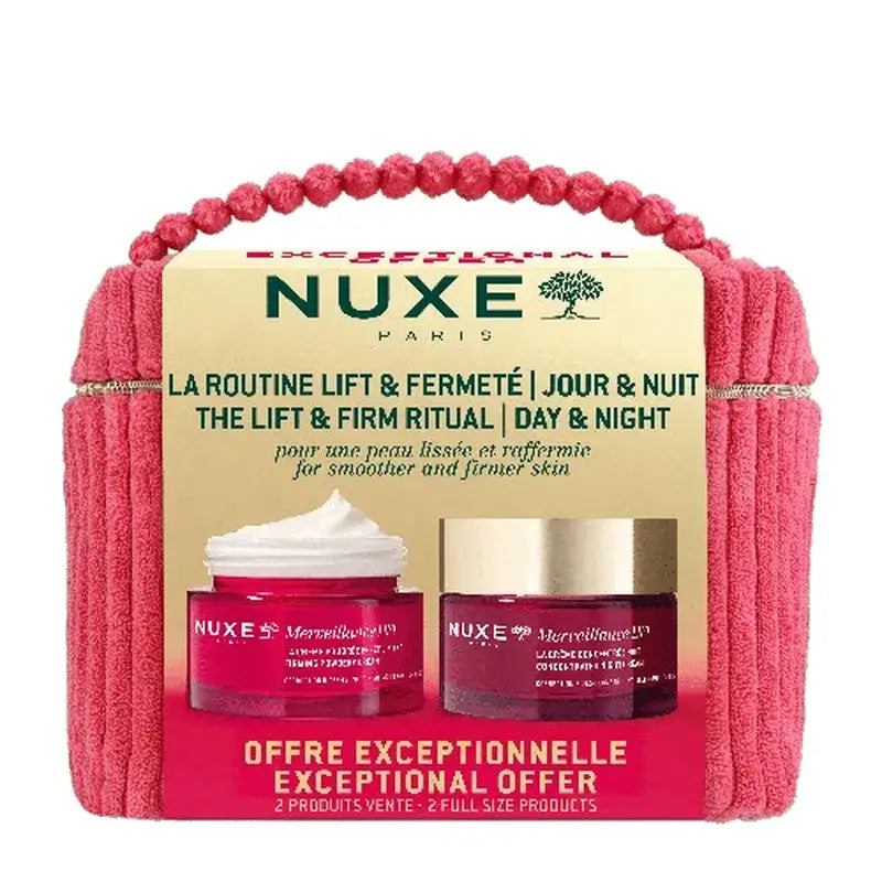 Nuxe Merveillance Lift The Lift-Firmness Ritual Tag & Nacht Kulturbeutel, 100 ml