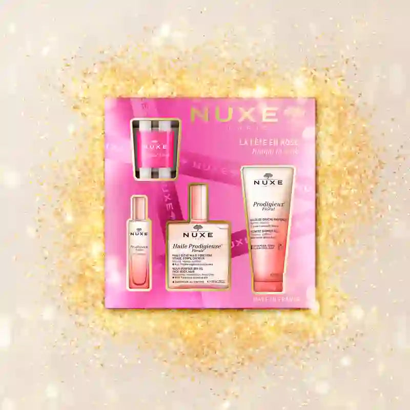 Nuxe Prodigieux Multi-Ranges Geschenk-Box Die Prodigieux Sammlung + Kerze