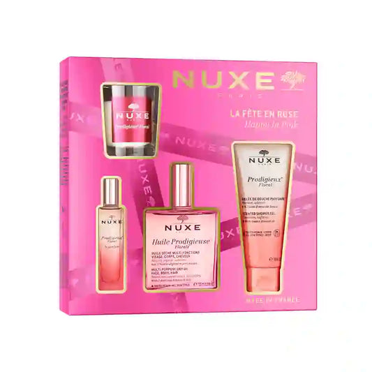 Nuxe Prodigieux Multi-Ranges Geschenk-Box Die Prodigieux Sammlung + Kerze