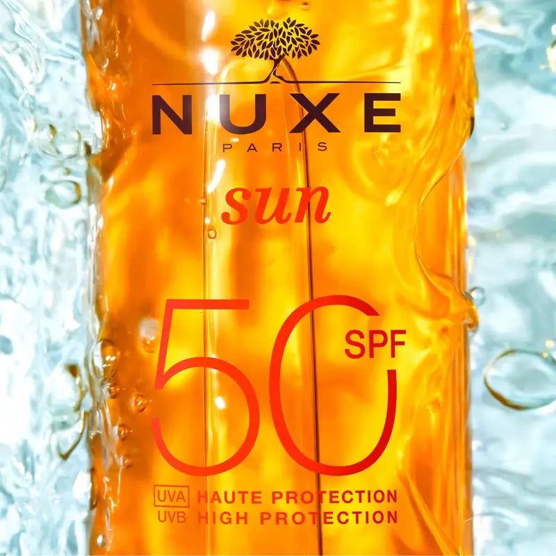 Nuxe Sun Bräunungsöl für Gesicht und Körper SPF 50