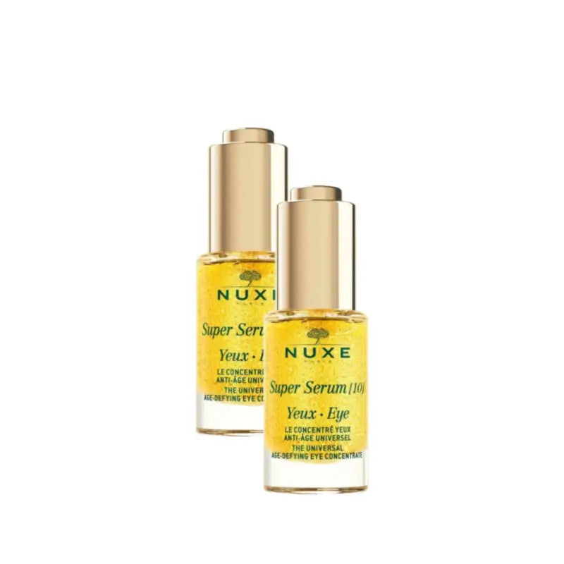 Nuxe Super Sérum [10] Universelles Anti-Aging-Augenserum, 2er-Pack à 15 ml
