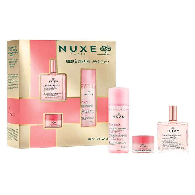Nuxe Rose Gesichtspflege : Coffret La Vie En Rose