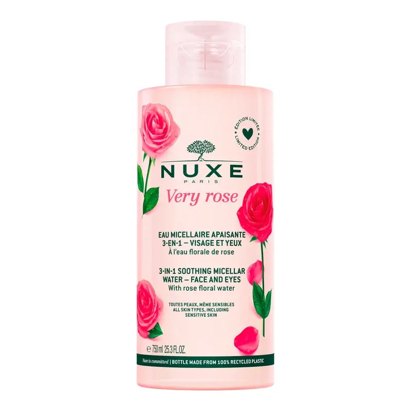 Nuxe Very Rose Beruhigende Micellar Wasser , 750 ml