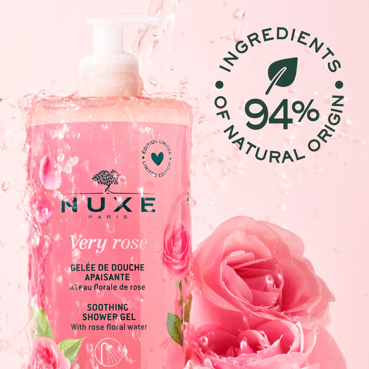 Nuxe Very Rose - Beruhigendes Duschgel | Nuxe
