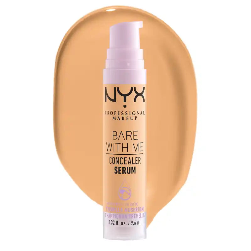 Nyx Bare With Me Serum Concealer, Goldener Farbton. Vegane Formel , 9,6 ml
