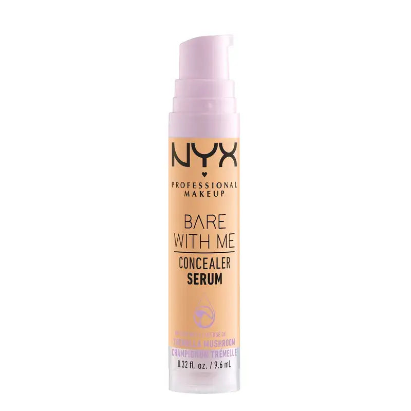 Nyx Bare With Me Serum Concealer, Goldener Farbton. Vegane Formel , 9,6 ml