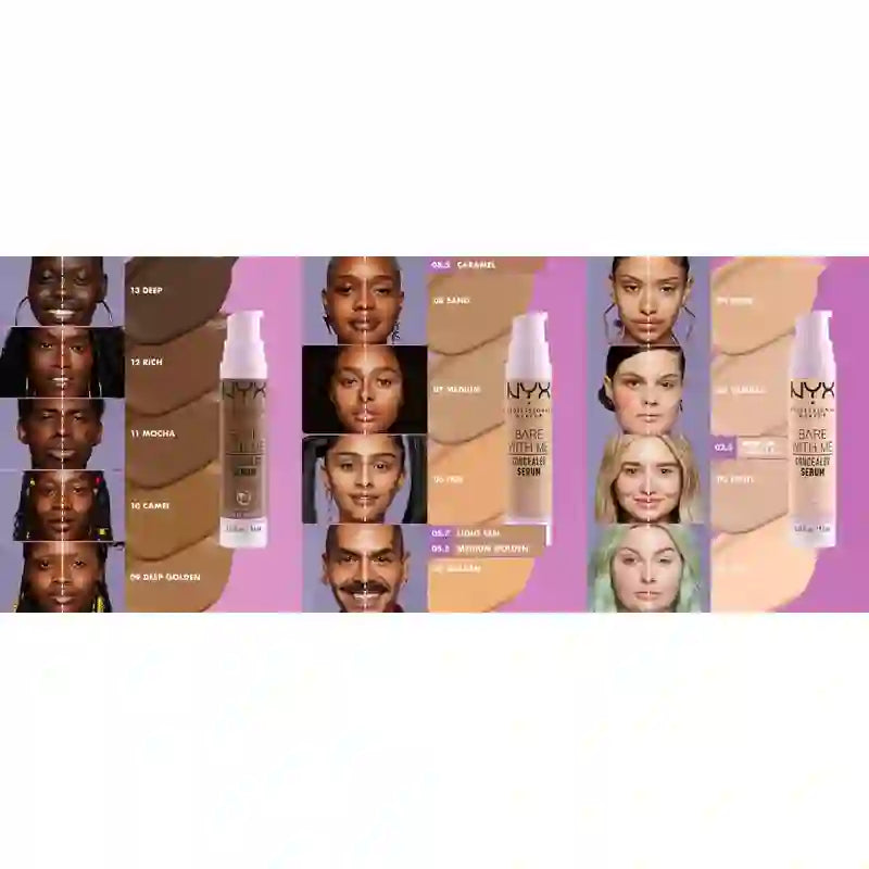 Nyx Bare With Me Serum Concealer Vanille Farbton 03 , 9,6 ml