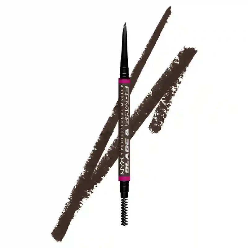 Nyx Blade & Shade Dual Pencil Augenbrauenstift, Aschbraun 07 , 0,06 gr