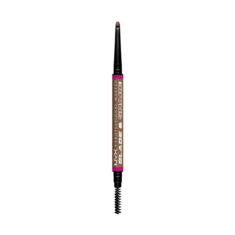 Nyx Blade & Shade Dual Pencil Augenbrauenstift, Taupe 04 , 0,06 gr