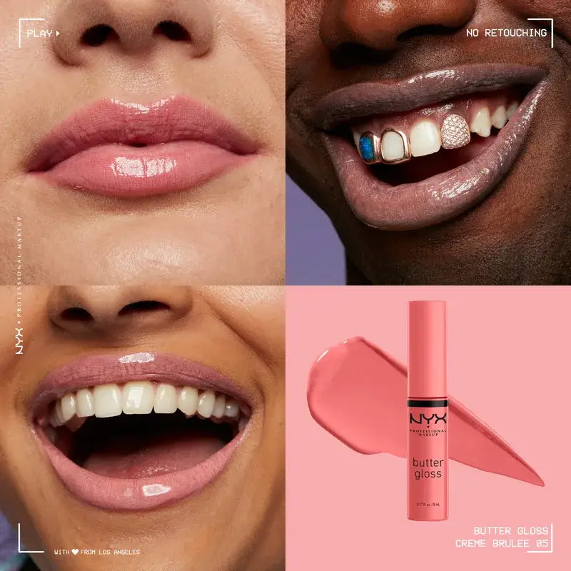 Nyx Lip Gloss Butterglanz Crème Brulee , 8 ml
