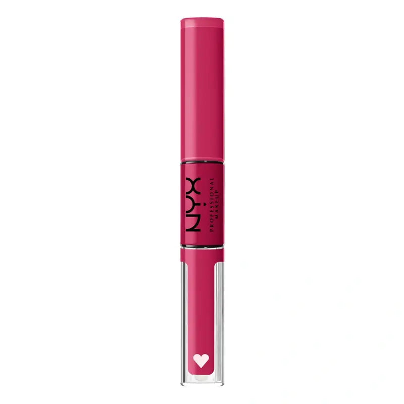 Nyx Long Lasting Lip Gloss 16 Hours High Pigmentation Shine Loud Vegan, Shade Another Level, Farbe Pink , 1 Stk.